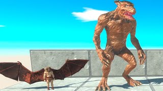 Giant Werewolf & Flying Minotaur vs RANDOM UNITS - Animal Revolt Battle Simulator