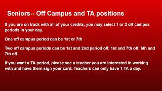 2021-2022 Current Student Course Selection Process (10th-12th)