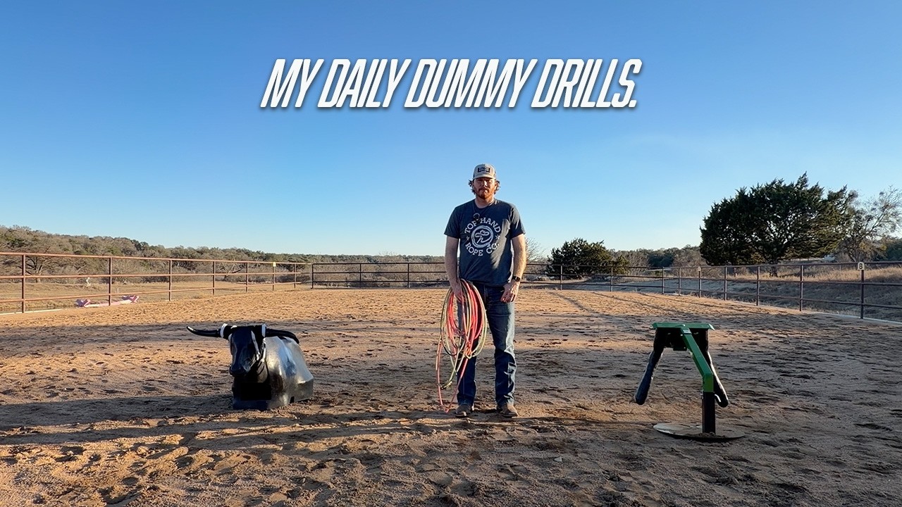 My Daily Team Roping Dummy Drills That Actually Work