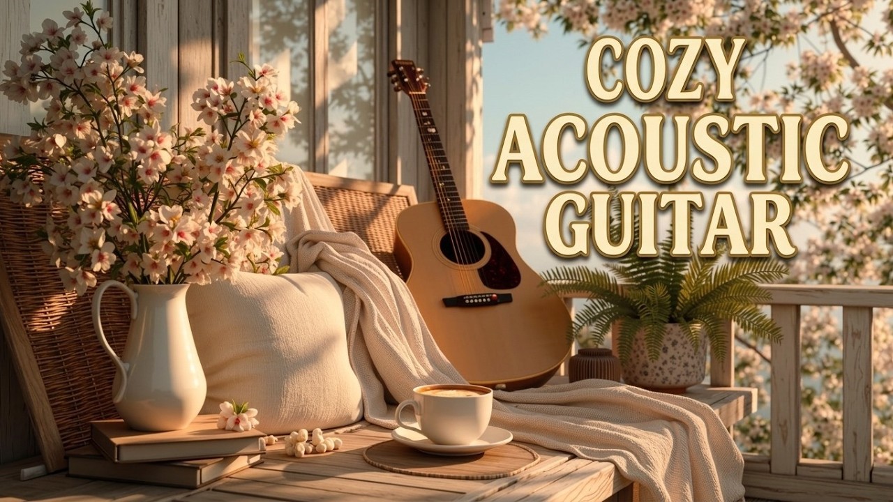 Уютная акустическая гитара | Утренние и спокойные вибрации для фокуса