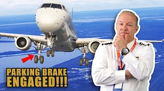 Parking Brake Locked on Approach | RPA4401 Declares Mayday