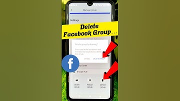 facebook group delete kaise kare | delete facebook group #shorts #youtubeshorts
