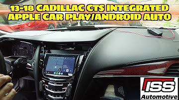 2013-2018 Cadillac CTS Integrated Android Auto Apple Carplay Module Install