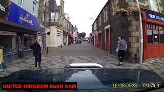 CYCLIST TRIED TO FORCE THE CAMERA CAR DRIVER TO STOP OR MOVE