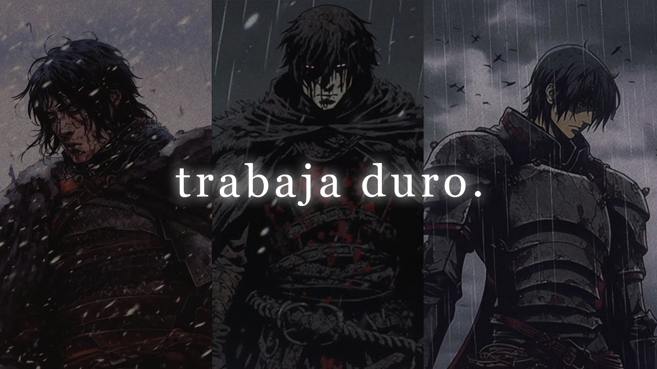 es hora de trabjar duro y dejar las excusas de lado.