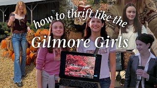 how to thrift for the Gilmore Girls aesthetic ♡ *10 tips & tricks* 📚☕️