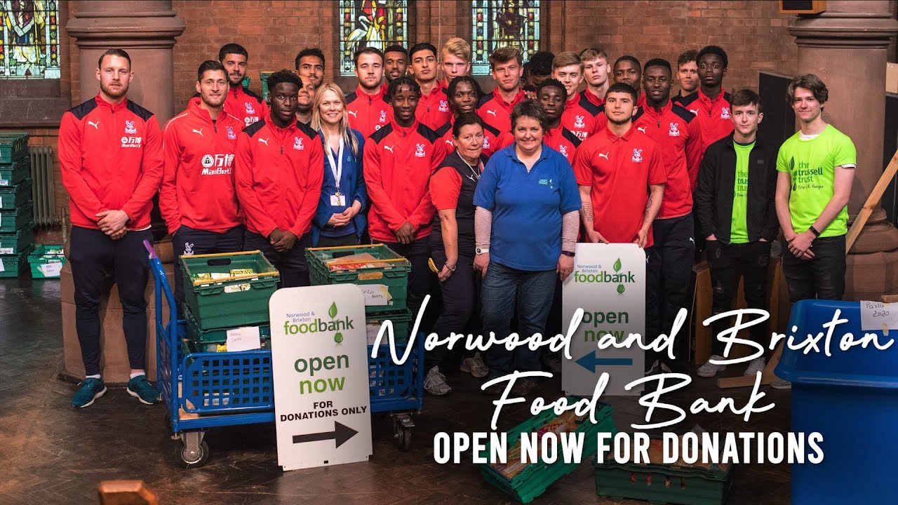 crystal palace football club Norwood & Brixton Food Bank | Open Now for Donations