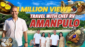 CHEF RV & FAMILY IN AMANPULO! Finally, natikman ko ang famous P750++ na Turon! #TravelWithChefRV