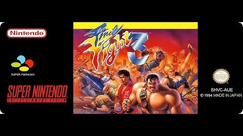 Final Fight 3 Hard Mode (SNES) Longplay