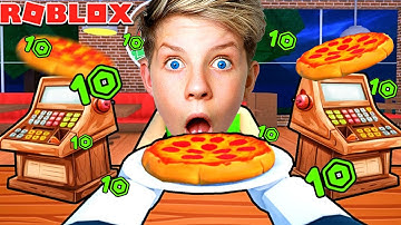 Can We Go NOOB to PRO to HACKER in PIZZARIA Tycoon?!