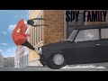 Yor gets car wrecked  spy x family