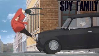 Yor Gets Car Wrecked Spy X Family