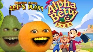 Annoying Orange & Pear Let's Play: ALPHA BETTY SAGA screenshot 3