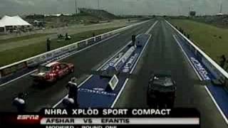 Ali Afshar wins at 2005 NHRA Topeka