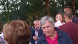 fiestas en Galicia, PRAVIO, A Coruña churrascada y paellada, 08192022.