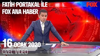 Yukarı Giden Ne? 16 Ocak 2020 Fatih Portakal Ile Fox Ana Haber