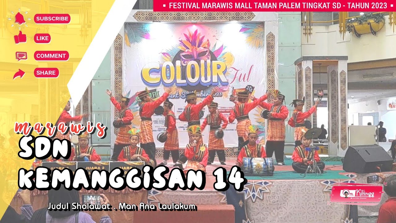 MARAWIS SDN KEMANGGISAN 14 || FESTIVAL MARAWIS MALL TAMAN PALEM TINGKAT SD - TAHUN 2023