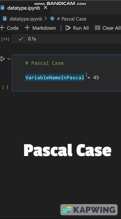 Pascal Case in Python 😯😯 #python #shorts - YouTube