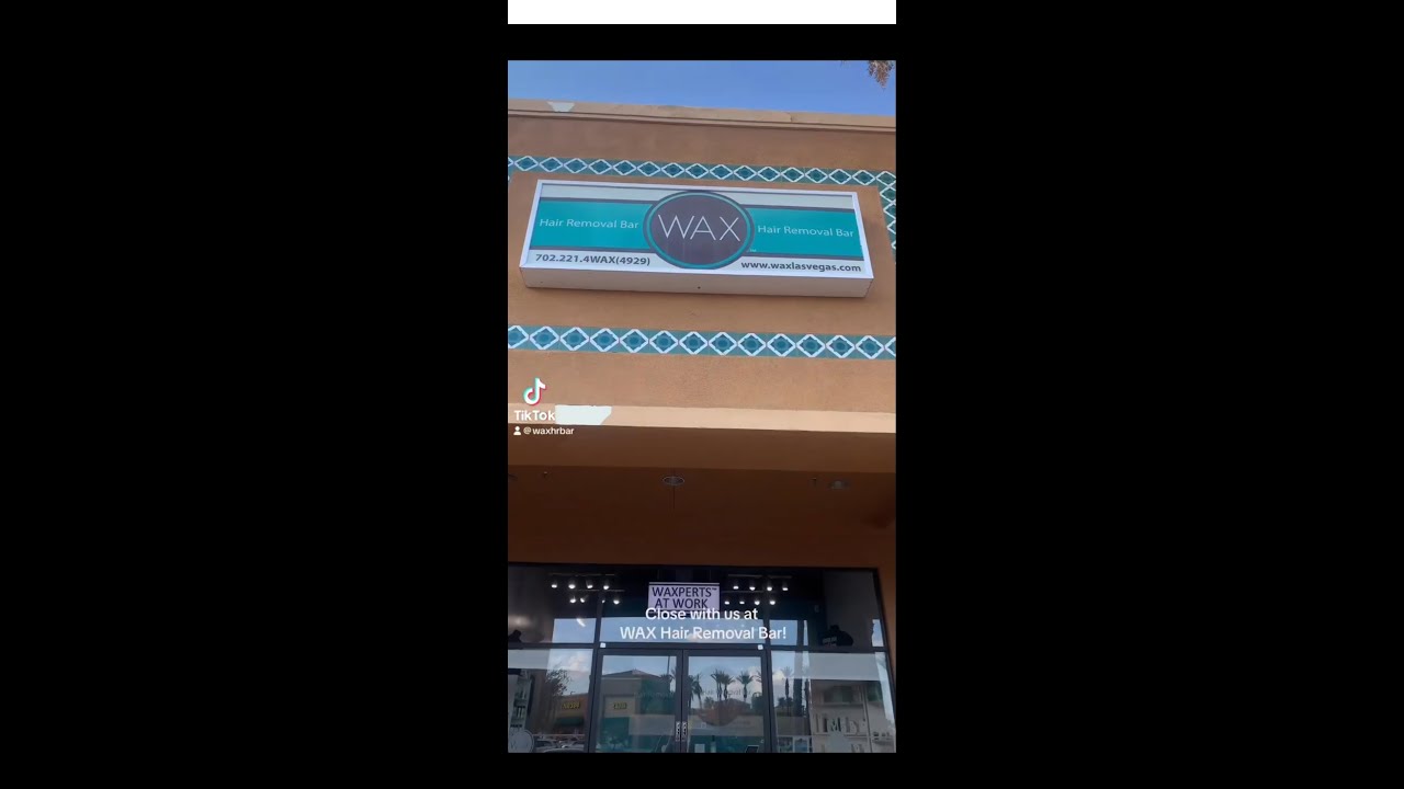Close with us at WAX Hair Removal Bar! YouTube