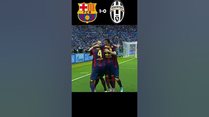 Barcelona vs Juventus | 2015 UCL final