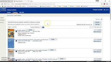 Logging into Library