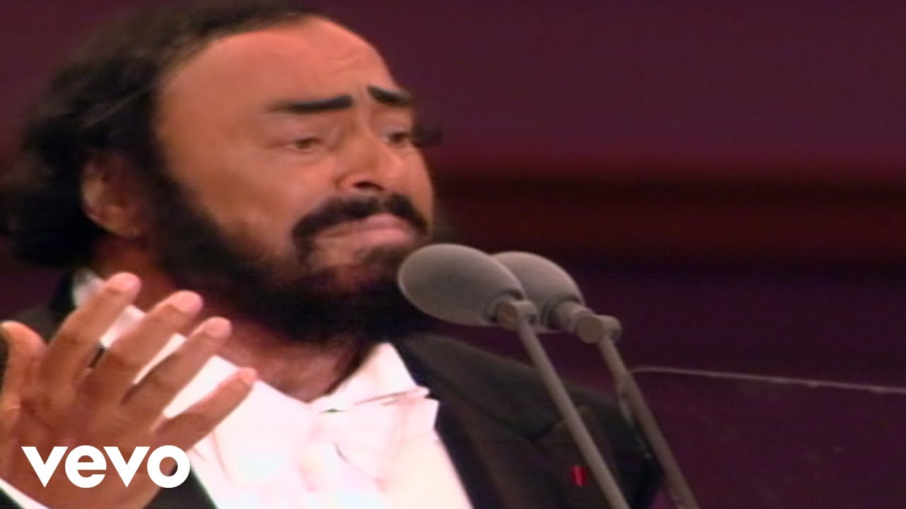 Luciano Pavarotti Orchestre de Paris James Levine   Dalla Caruso Live