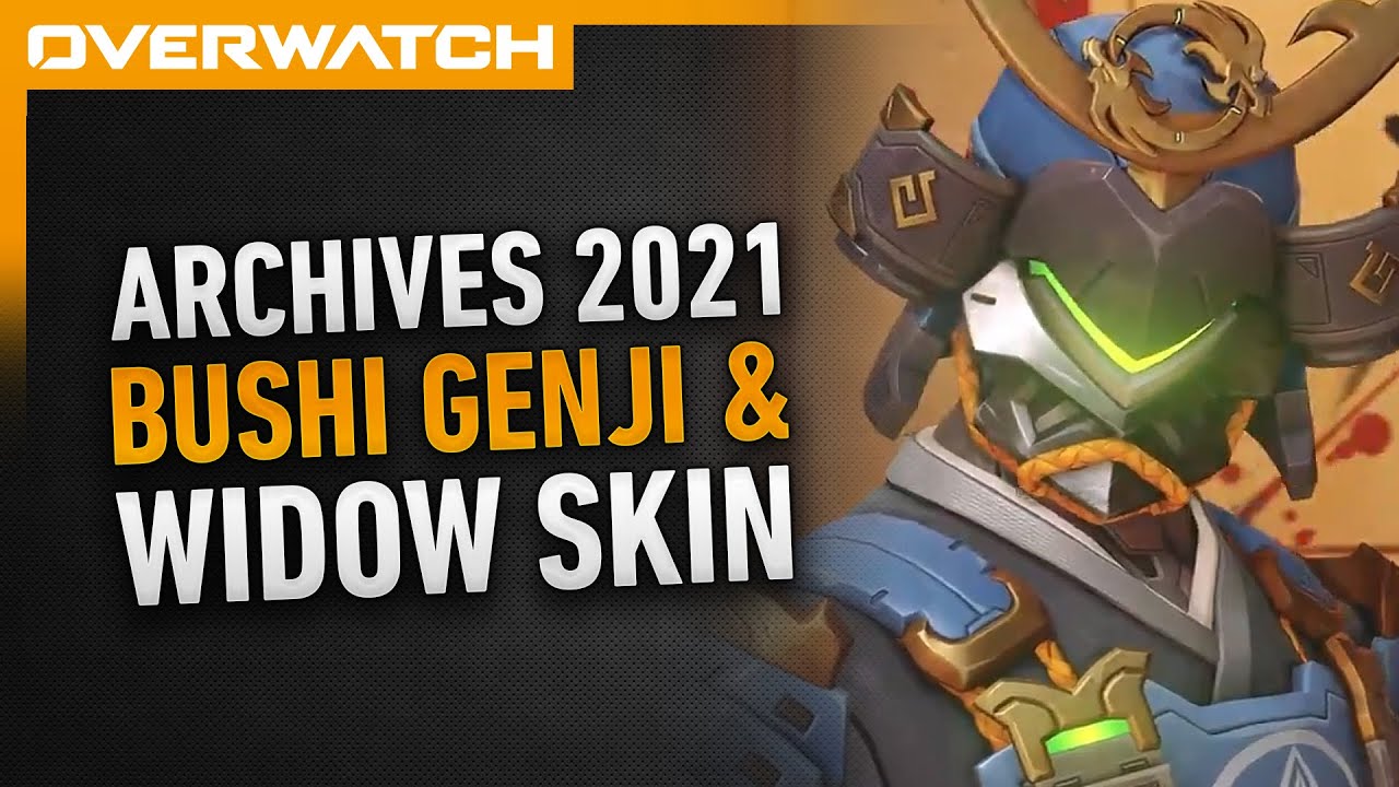 Overwatch Bushi Genji Skin Mousquetaire Widowmaker Overwatch Archives 21 Youtube