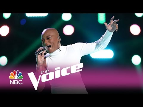 The Voice 2017 Janice Freeman - Instant Save Performance: "Chandelier"