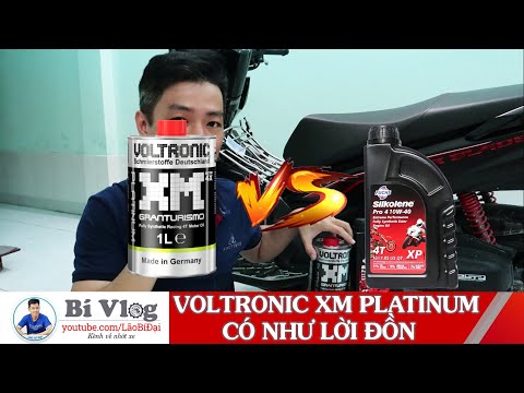 Nhớt Voltronic XM Platinum sau 500km sẽ ra sao - Liệu có như lời đồn