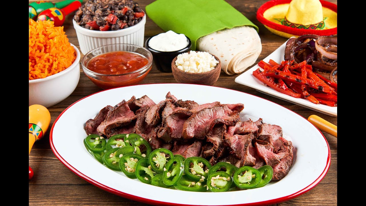 Cinco de Mayo Steak Fajitas - YouTube