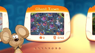 Lets Play Spy Mouse Hd - 6, Walkthrough Ghost Town, Longplay.