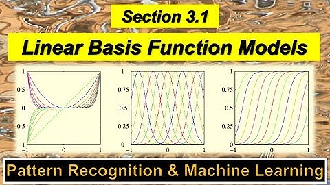 3.1 Linear Basis Function Models - Pattern Recognition and Machine Learning