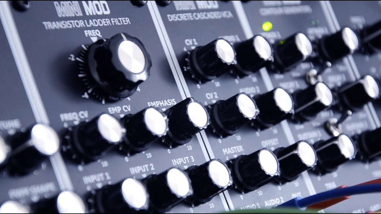 Watch Minimod-VCO/Transistor Ladder Filter/Contour Genereators-the amazing sound Minimoog in eurorack on YouTube Watch Minimod-VCO/Transistor Ladder Filter/Contour Genereators-the amazing sound Minimoog in eurorack on YouTube