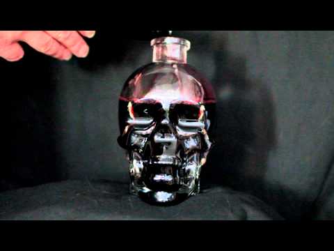 Crystal Skull Wine Decanter