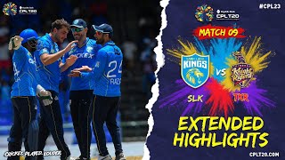 Extended Highlights | St Lucia Kings vs Trinbago Knight Riders | CPL 2023