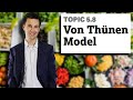 Von Thünen's Model and Land Use