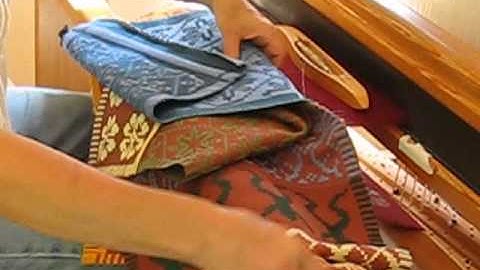 Vävstuga Drawloom Treasures - Shaft Draw Damask on 10 Pattern Shafts