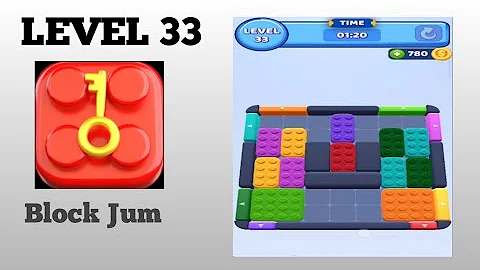 Color Block Jam Level 33 Solution