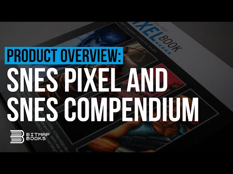 Product overview: The SNES Pixel Book and SNES/Super Famicom: a visual compendium | Bitmap Books