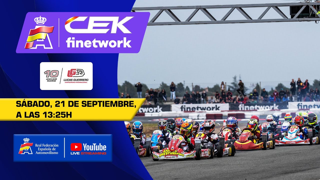 En directo: Karting #CEKFinetwork – Chiva 2024 | Sábado