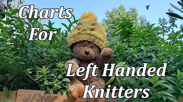 Translating knit charts for left handed knitters