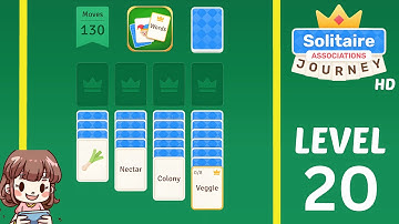 Solitaire Associations Level 20 Solution Walkthrough