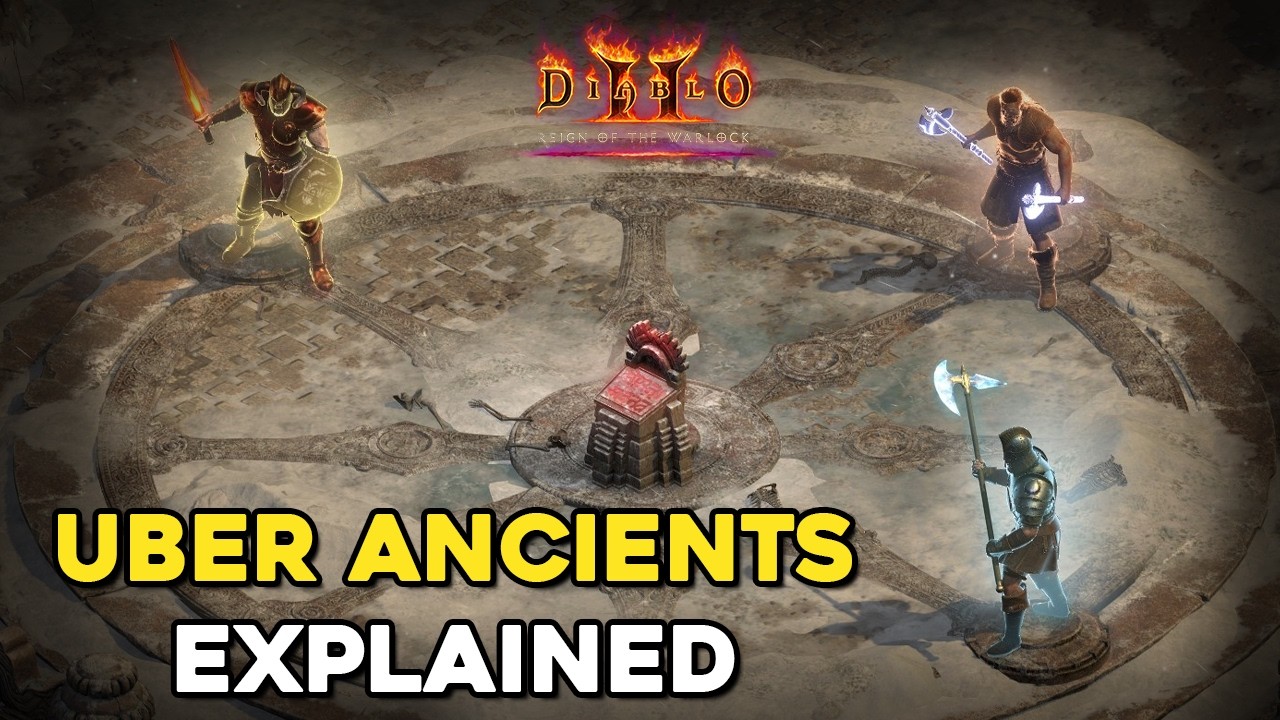 Объяснение UBER ANCIENTS | Diablo 2: Возрождение | Царствование чернокнижника