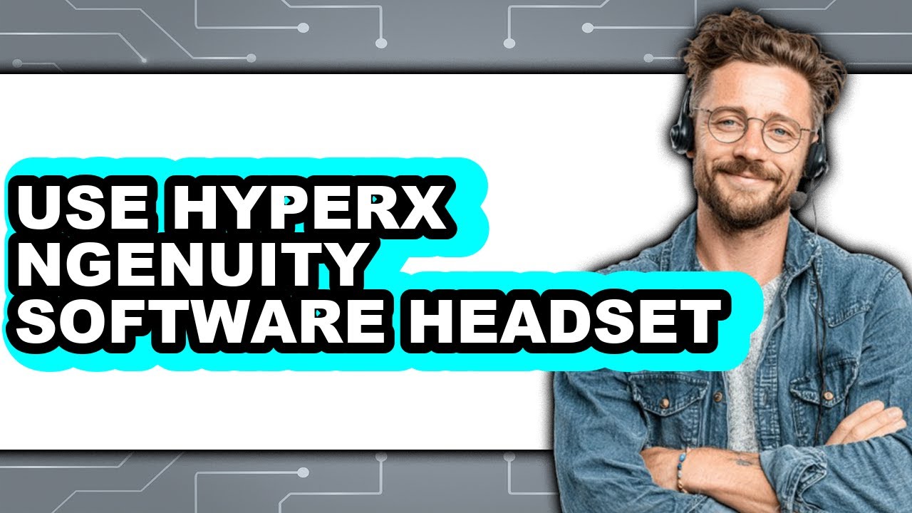 How to Use Hyperx Ngenuity Software Headset (updated) - YouTube