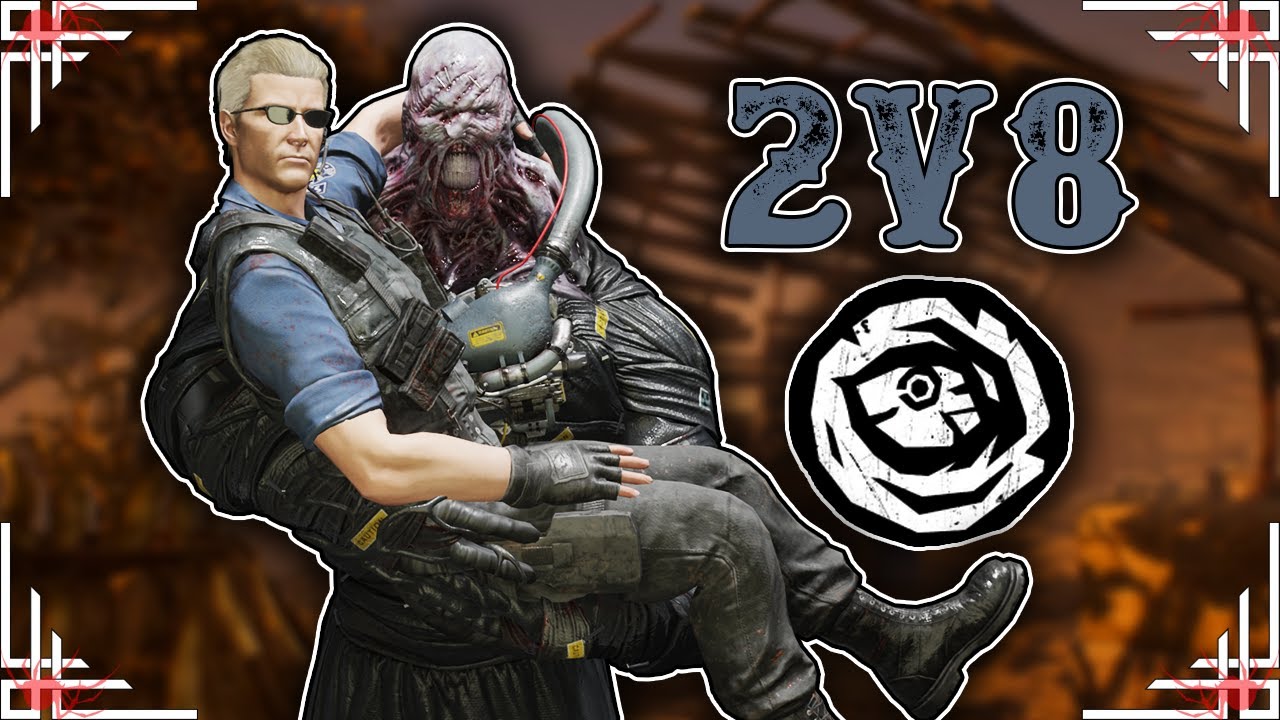 2v8 But my duo is drunk | Wesker and Nemesis | Dead by daylight - YouTube