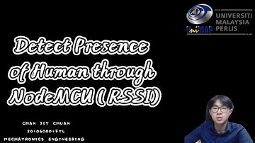 Detect Presence of Human through NodeMCU (RSSI)