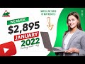 We made 2895 in january 2022 live proof  easy forex pips