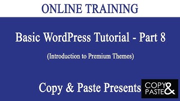 WordPress Tutorial Bangla : Basic WordPress - Part 8 (Introduction to Premium Themes)