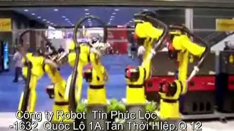 robot gắp,robot hàn,robot sơn,robot đánh bóng.Công ty Tín Phúc Lộc