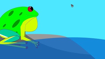 Jumping frog animation #shorts #frog #jump